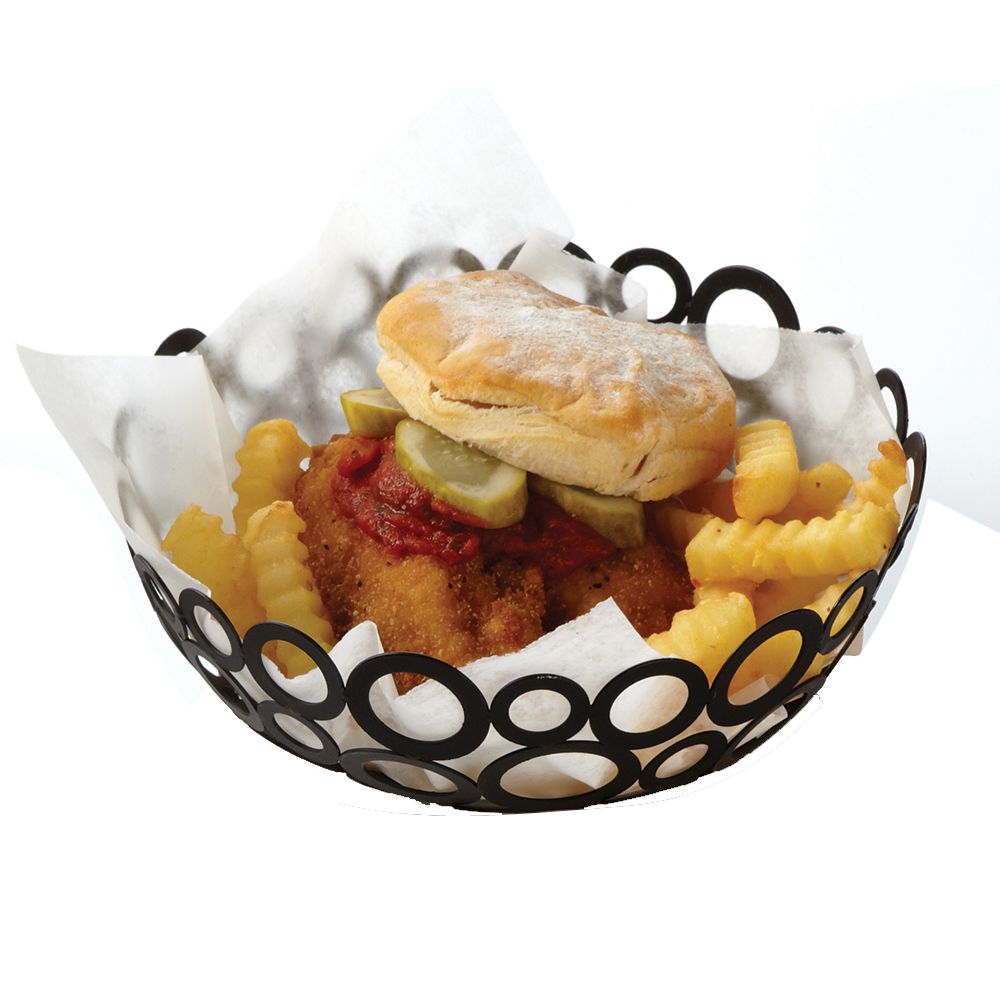 American Metalcraft Iron Basket 8 Inch Diameter; 1 Each - High Mart Wholesale