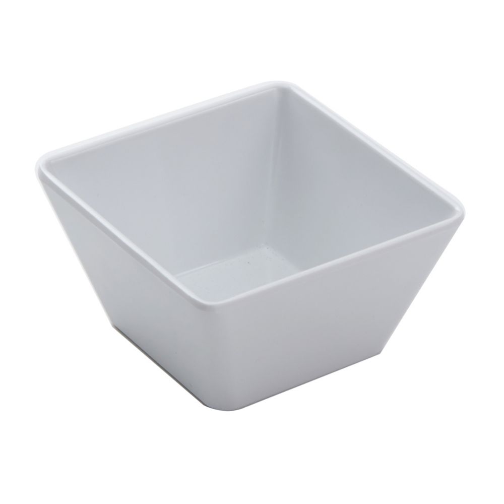 American Metalcraft Square 5 Inch Melamine Bowl; 4 Count - High Mart Wholesale