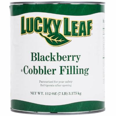 Lucky Leaf Blackberry Cobbler; 112 Ounces; 6 Per Case