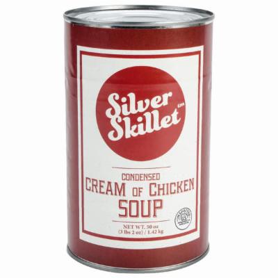 Silver Skillet Soup Condensed Cream Of Chicken; 50 Ounces; 12 Per Case - High Mart Wholesale