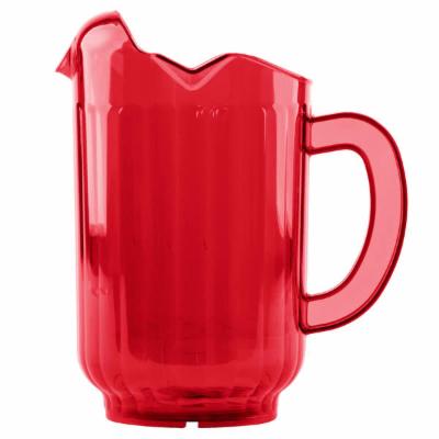 Vollrath Pitcher Deluxe 3 Lip Ruby Red; 12 Each; 1 Per Case