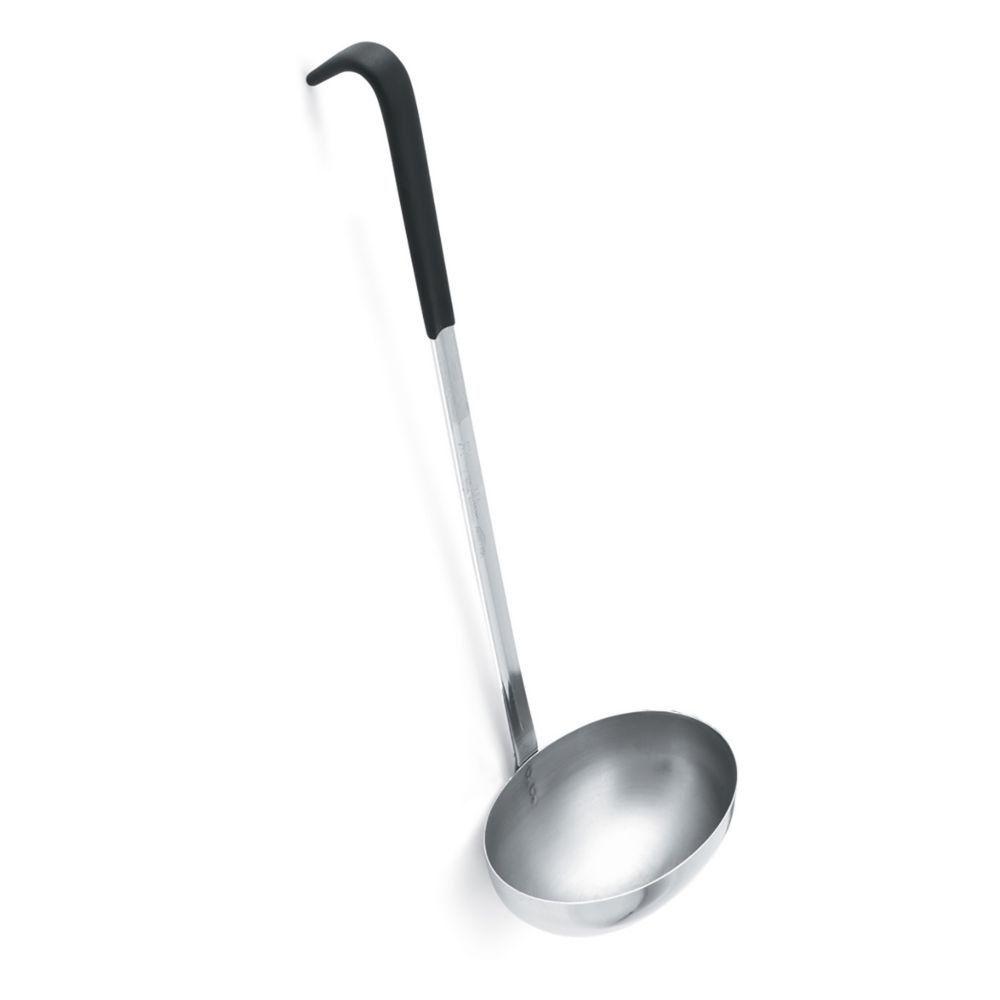 Vollrath Ladle 8 Ounce Oval With Black; 1 Each