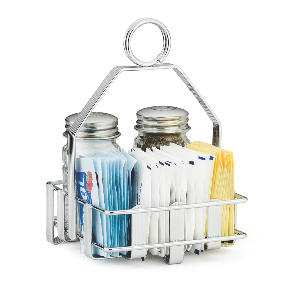 Tablecraft Rack Chrome For. Salt & Pepper Shake; 6 Each; 1 Per Case - High Mart Wholesale