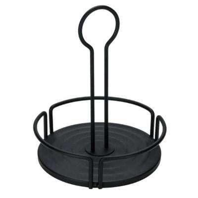 Tablecraft Versa Rack Black 7.8"; 1 Each; 2 Per Box; 12 Per Case - High Mart Wholesale