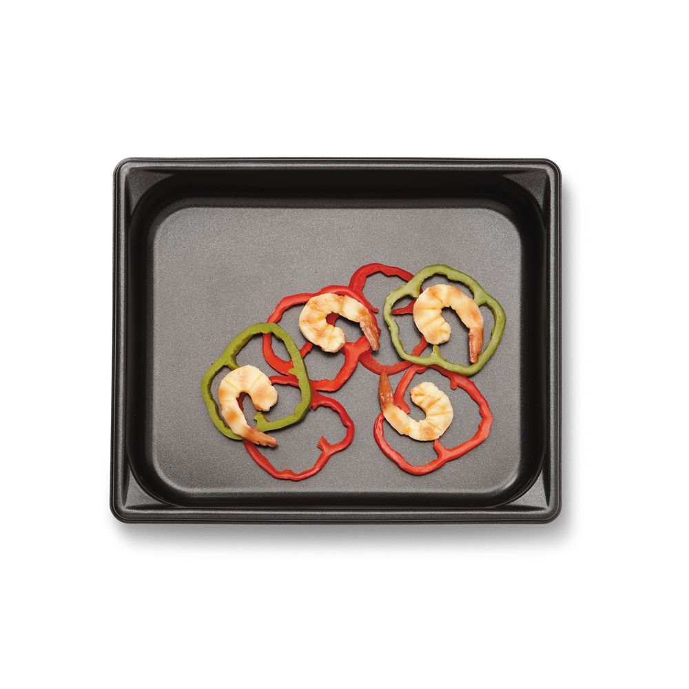 Vollrath Pan Half Size 2.5" Deep Black; 6 Each; 1 Per Case