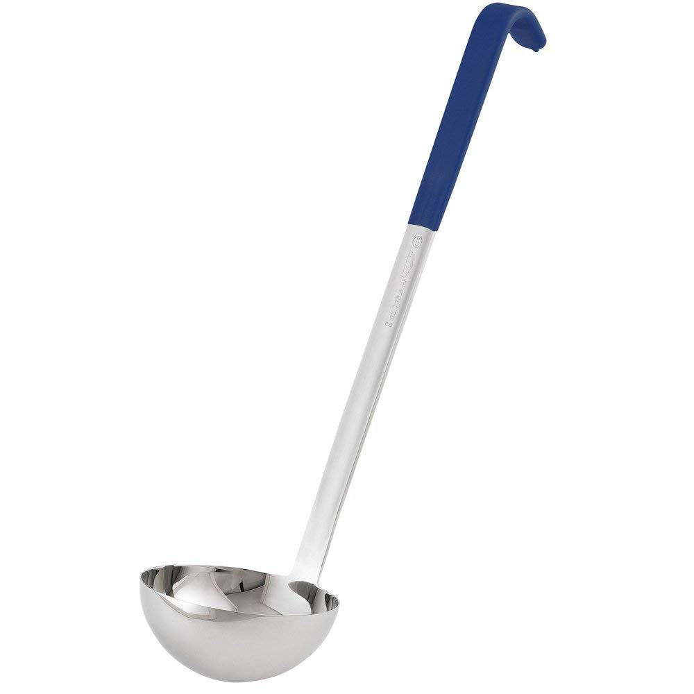 Vollrath Heavy Duty Ladle With Blue Handle; 1 Each