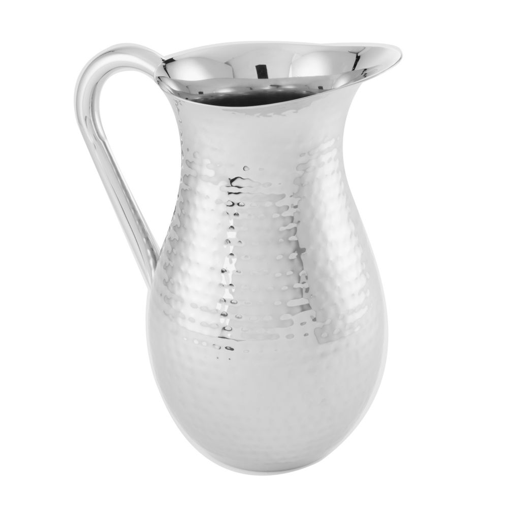 American Metalcraft Water Pitcher Double Wall Hammered; 1 Each - High Mart Wholesale