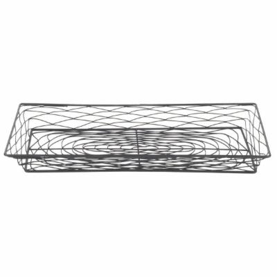 American Metalcraft Birdsnest Basket Black 20X13x2; 1 Each - High Mart Wholesale