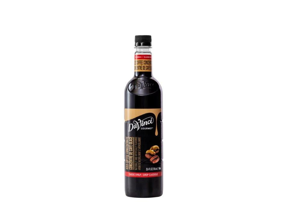 Davinci Gourmet Iced Coffee Concentrate Syrup; 750 Milileter; 4 Per Case - High Mart Wholesale