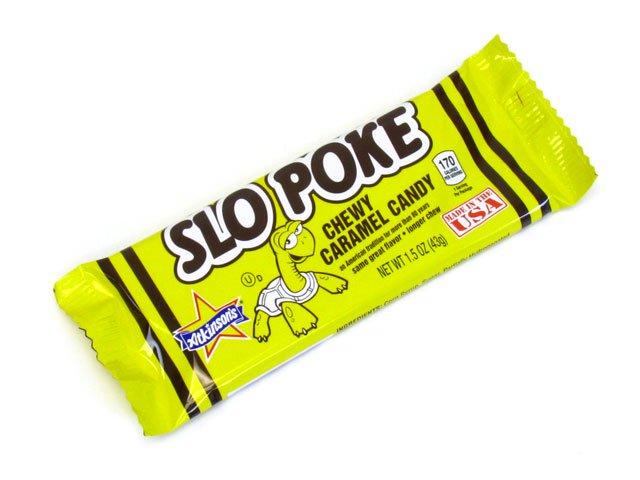 Slo Poke Candy Bar 1.5 Ounce; 1; 24 Per Box; 12 Per Case