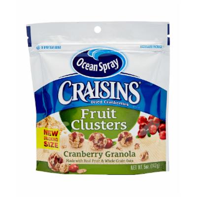 Ocean Spray Craisins Cranberry Granola Clusters; 5 Ounce; 12 Per Case