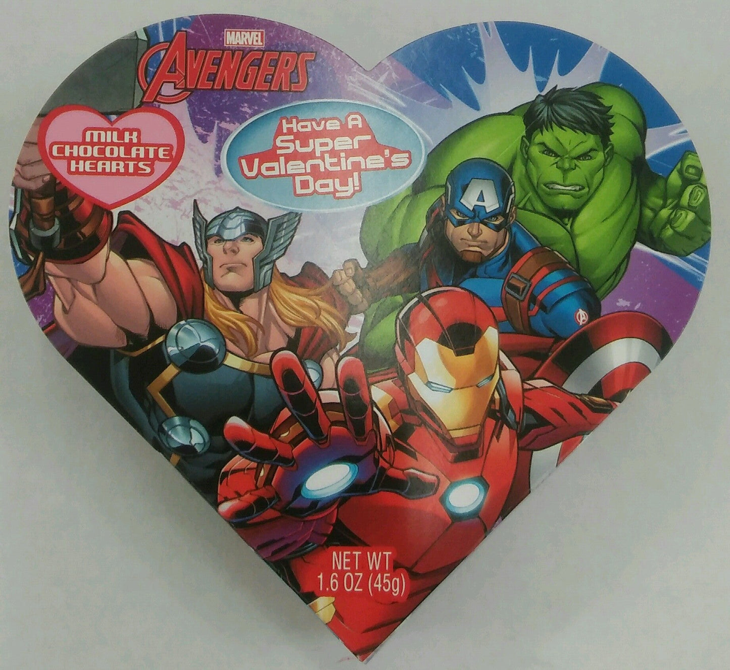 Frankford Candy Marvel Assorted Heart Box; 24 Count; 1 Per Case - High Mart Wholesale