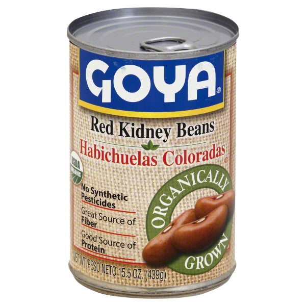 Goya Red Kidney Beans Organic; 15.5 Ounces; 24 Per Case