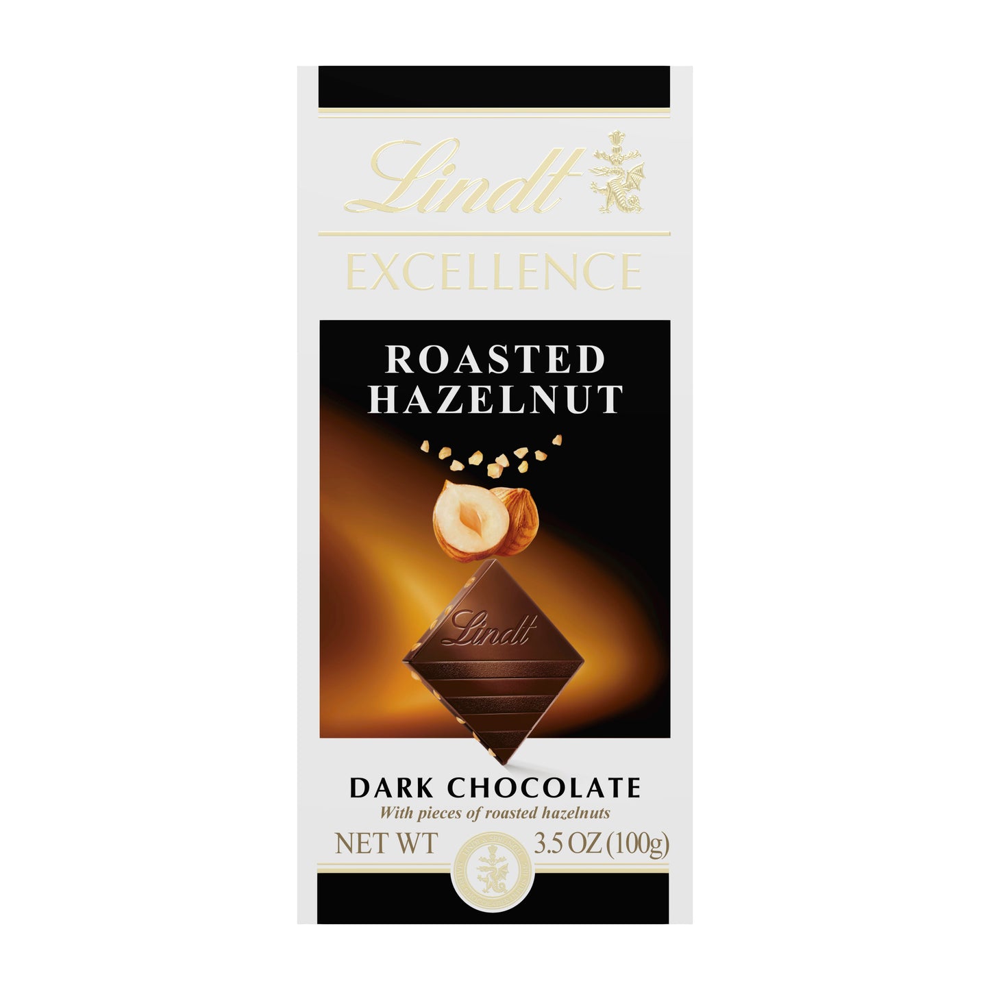 Lindt & Sprungli (Usa) Inc Excellence Roasted Hazelnut Bar; 3.5 Ounces; 12 Per Box; 12 Per Case