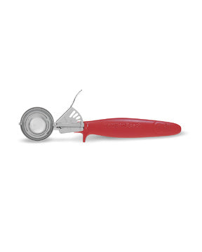 Hamilton Beach 1.49 Ounce Microban Stainless Steel Ergogrip Red Disher; 1 Each