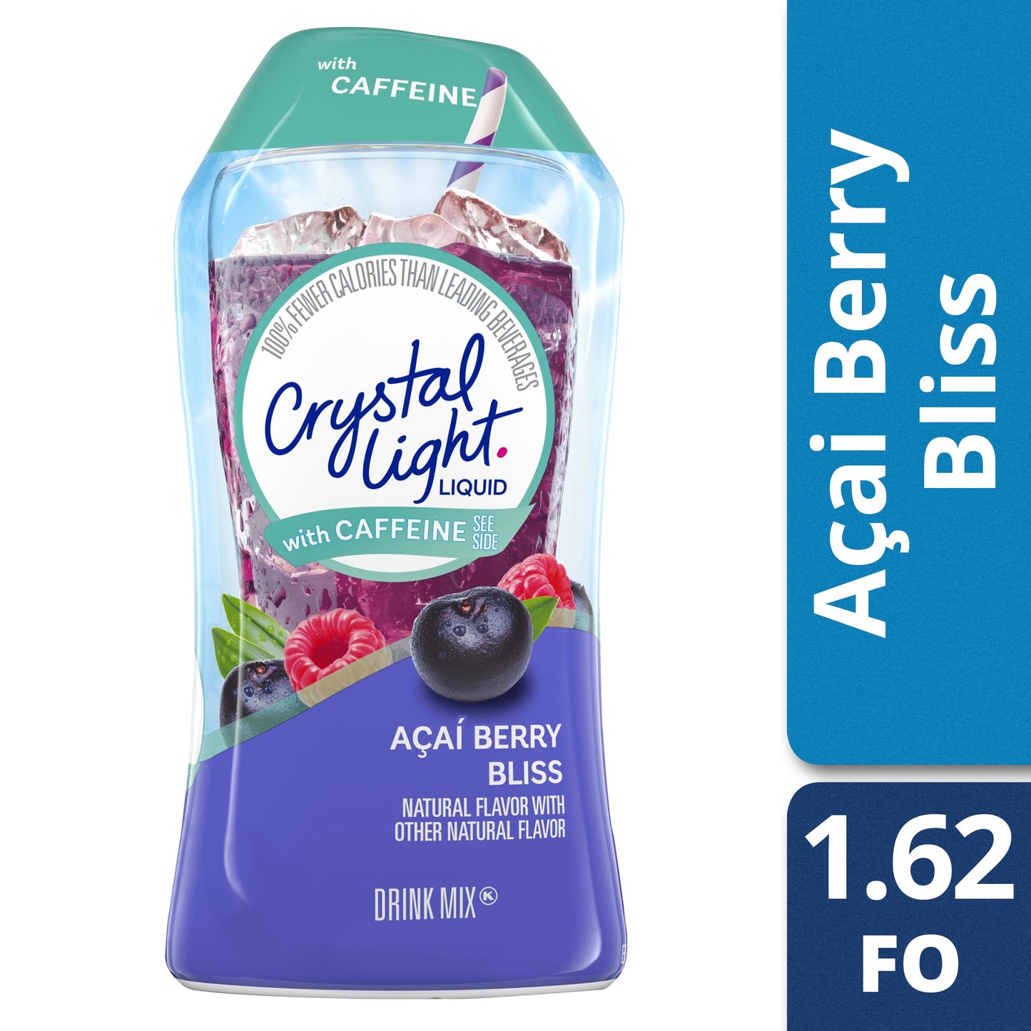 Crystal Light Acai Berry Liquid Concentrate; 1.62 Fluid Ounce; 12 Per Case - High Mart Wholesale