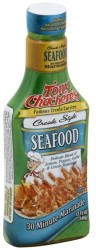 Tony Chachere's Creole Foods Seafood Pourable Marinade; 12 Ounces; 6 Per Case - High Mart Wholesale