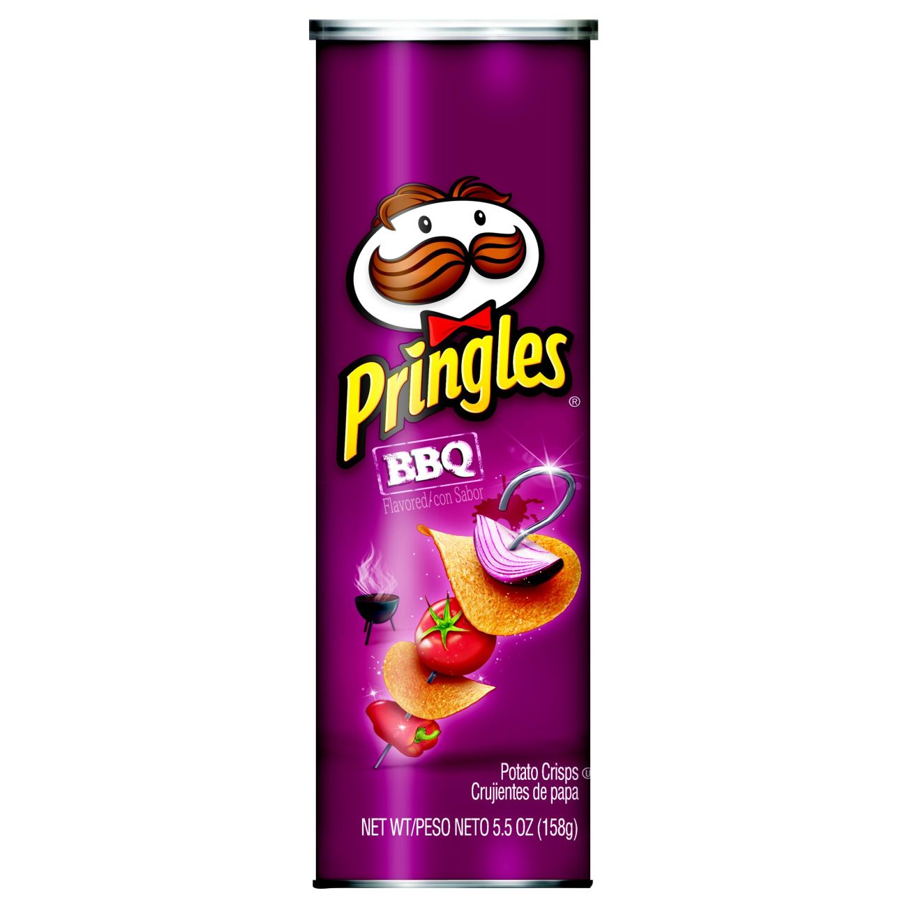 Pringles Bbq Potato Crisp; 5.5 Ounces; 14 Per Case