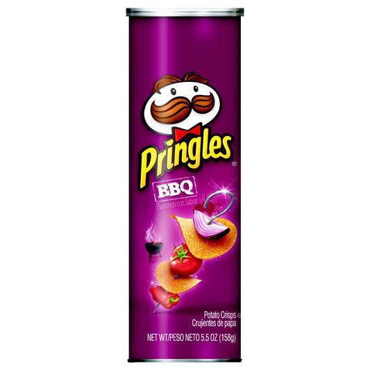 Pringles Bbq Potato Crisp; 5.5 Ounces; 14 Per Case