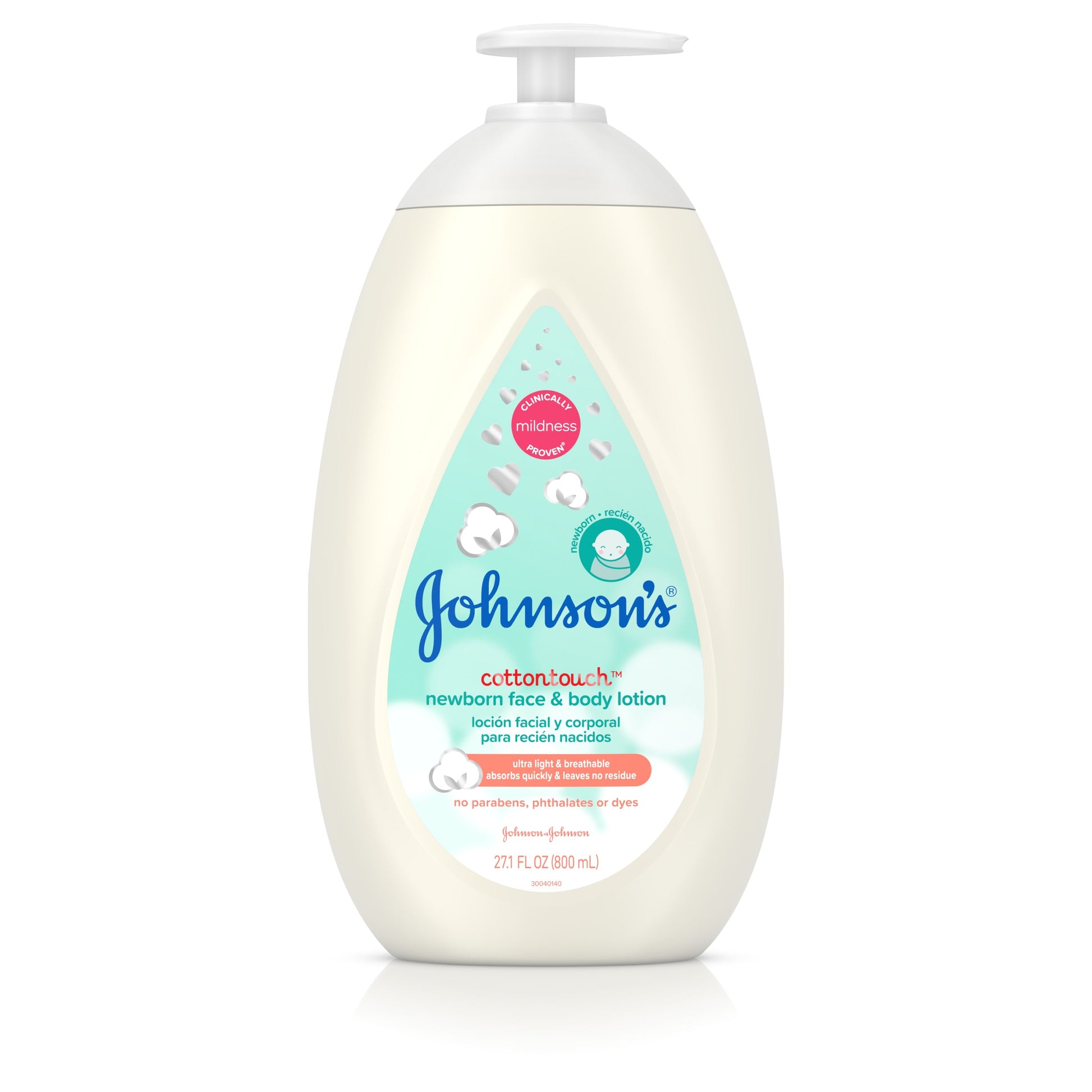 Johnson's Baby Cottontouch Daily Face & Body; 27.1 Fluid Ounces; 3 Per Box; 4 Per Case - High Mart Wholesale