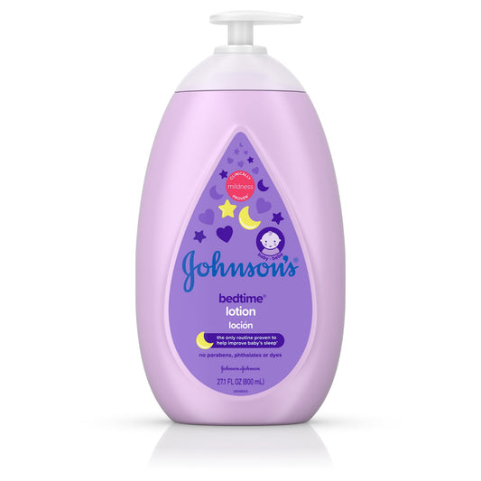 Johnson & Johnson Baby Lotion Bedtime 27.1; 27.1 Fluid Ounce; 3 Per Box; 4 Per Case - High Mart Wholesale