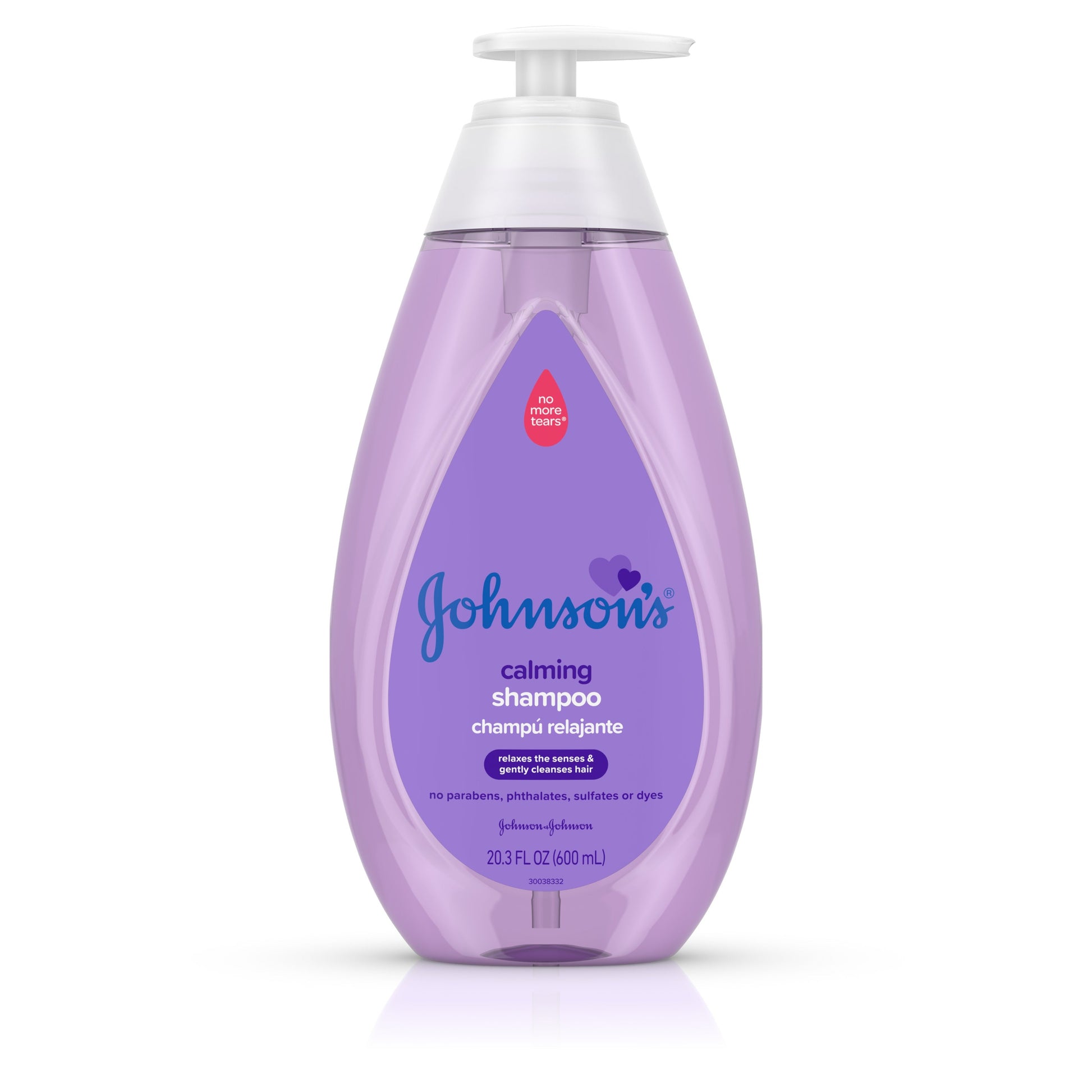 Johnson & Johnson Shampoo Calming With Pump; 20.3 Fluid Ounce; 3 Per Box; 4 Per Case - High Mart Wholesale