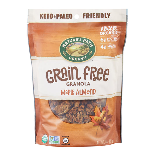 Nature's Path Maple Almond Granola Grain Free; 8 Ounces; 6 Per Case - High Mart Wholesale