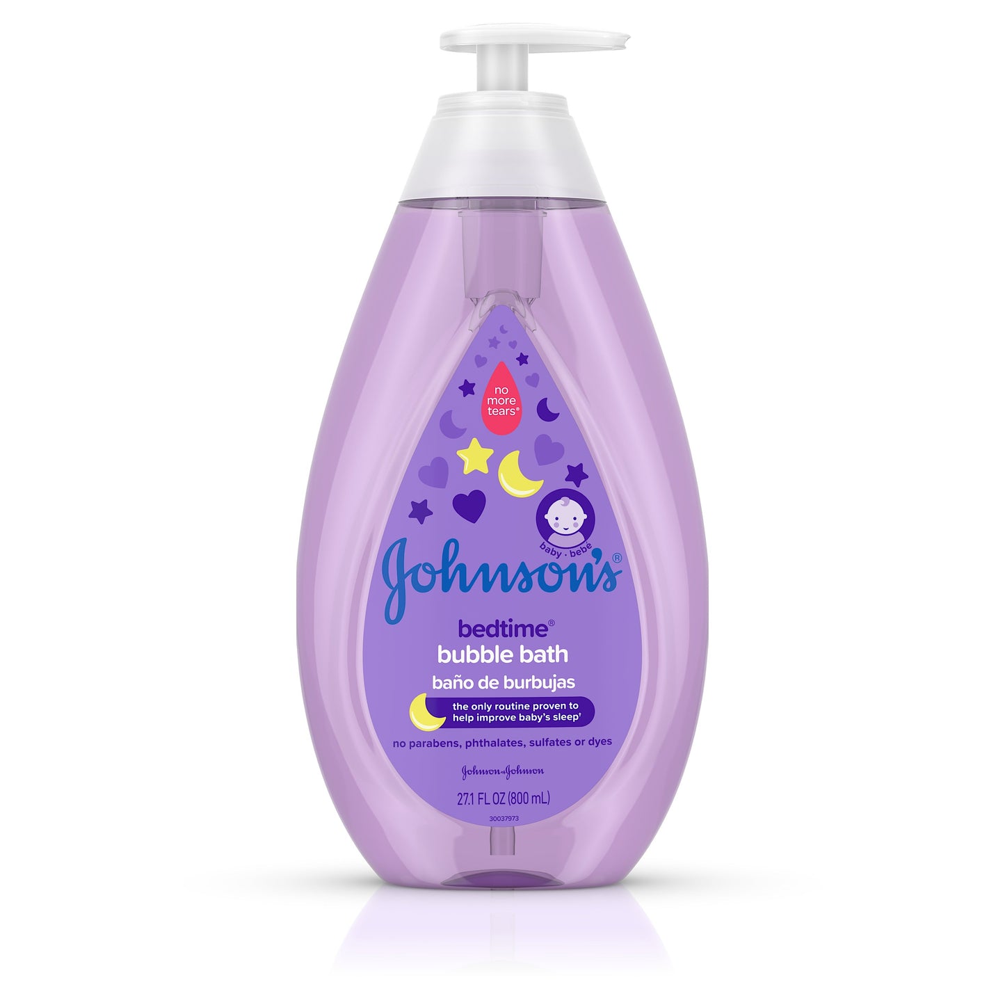 Johnson's Baby Baby Bedtime Bubble Bath; 27.1 Fluid Ounce; 3 Per Box; 4 Per Case - High Mart Wholesale