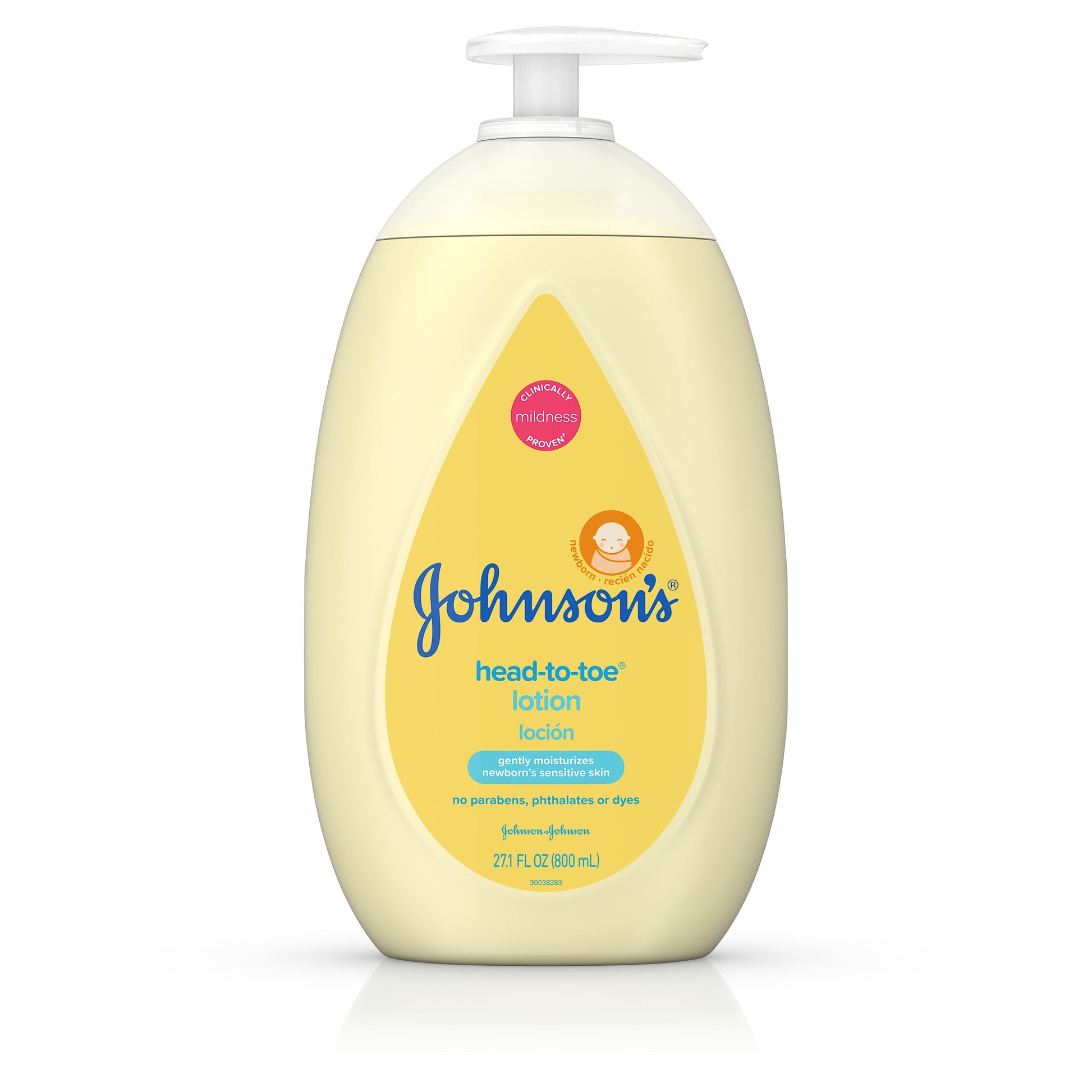 Johnson's Baby Baby Head To Toe Lotion; 27.1 Fluid Ounce; 3 Per Box; 4 Per Case - High Mart Wholesale