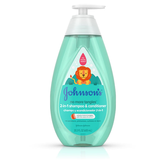 Johnson & Johnson Shampoo/Conditioner 2-In-1 20.3; 20.3 Fluid Ounces; 3 Per Box; 4 Per Case - High Mart Wholesale