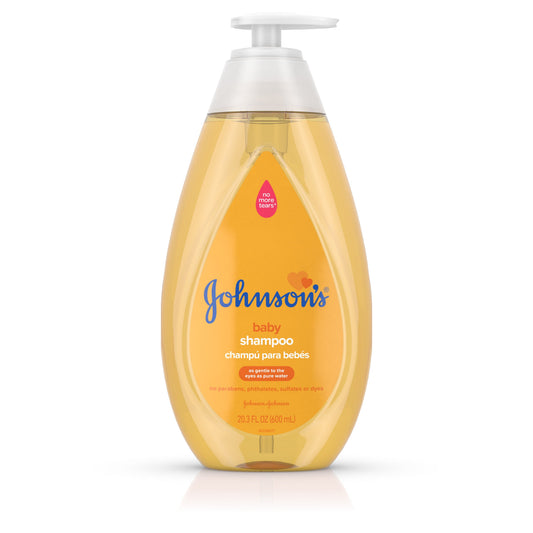 Johnson & Johnson Shampoo With Pump; 20.3 Fluid Ounce; 3 Per Box; 4 Per Case - High Mart Wholesale