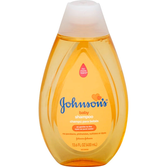 Johnson & Johnson Shampoo; 13.6 Fluid Ounce; 3 Per Box; 8 Per Case