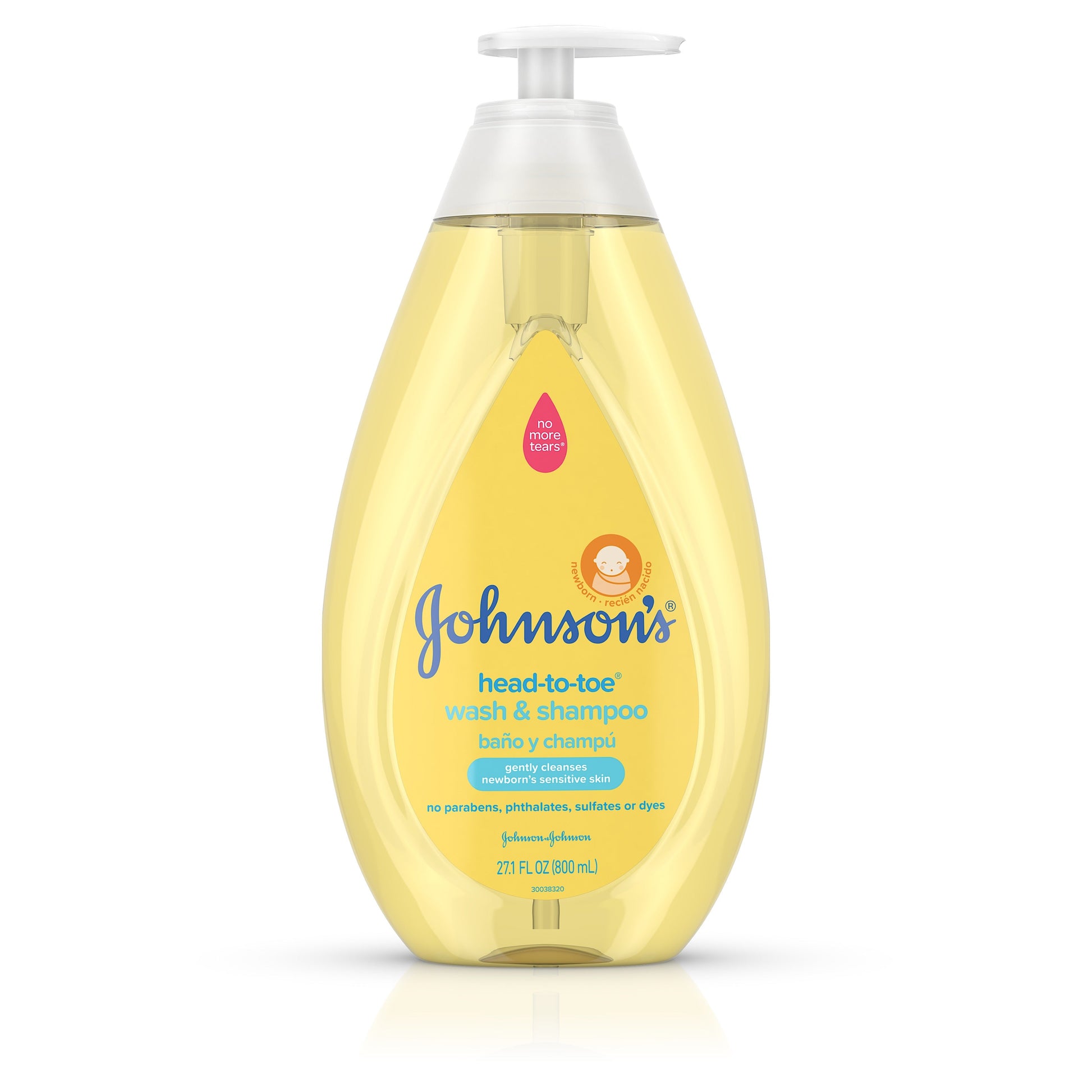Johnson's Baby Baby Head To Toe Wash & Shampoo; 27.1 Fluid Ounce; 3 Per Box; 4 Per Case - High Mart Wholesale