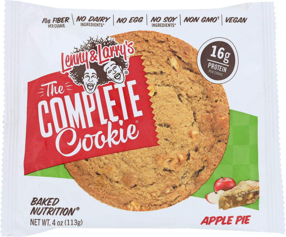 Lenny & Larry's Complete Cookie Apple Pie Complete Cookie 4 Ounce; 4 Ounces; 12 Per Box; 6 Per Case - High Mart Wholesale