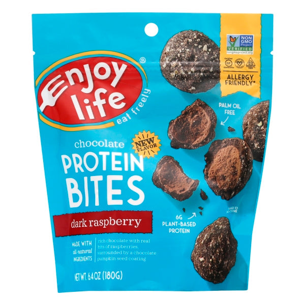Enjoy Life Dark Raspberry Protein Bite; 6.4 Ounces; 6 Per Case - High Mart Wholesale