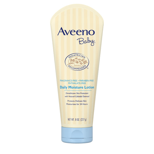 Aveeno Baby Moisturizing Lotion; 8 Ounces; 3 Per Box; 4 Per Case - High Mart Wholesale