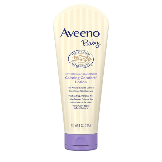 Aveeno Baby Calming Comfort Baby Lotion; 8 Ounces; 3 Per Box; 4 Per Case - High Mart Wholesale