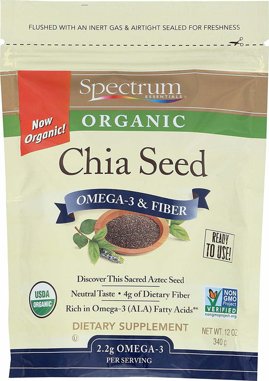 Spectrum Chia Seeds; 12 Ounces; 12 Per Case