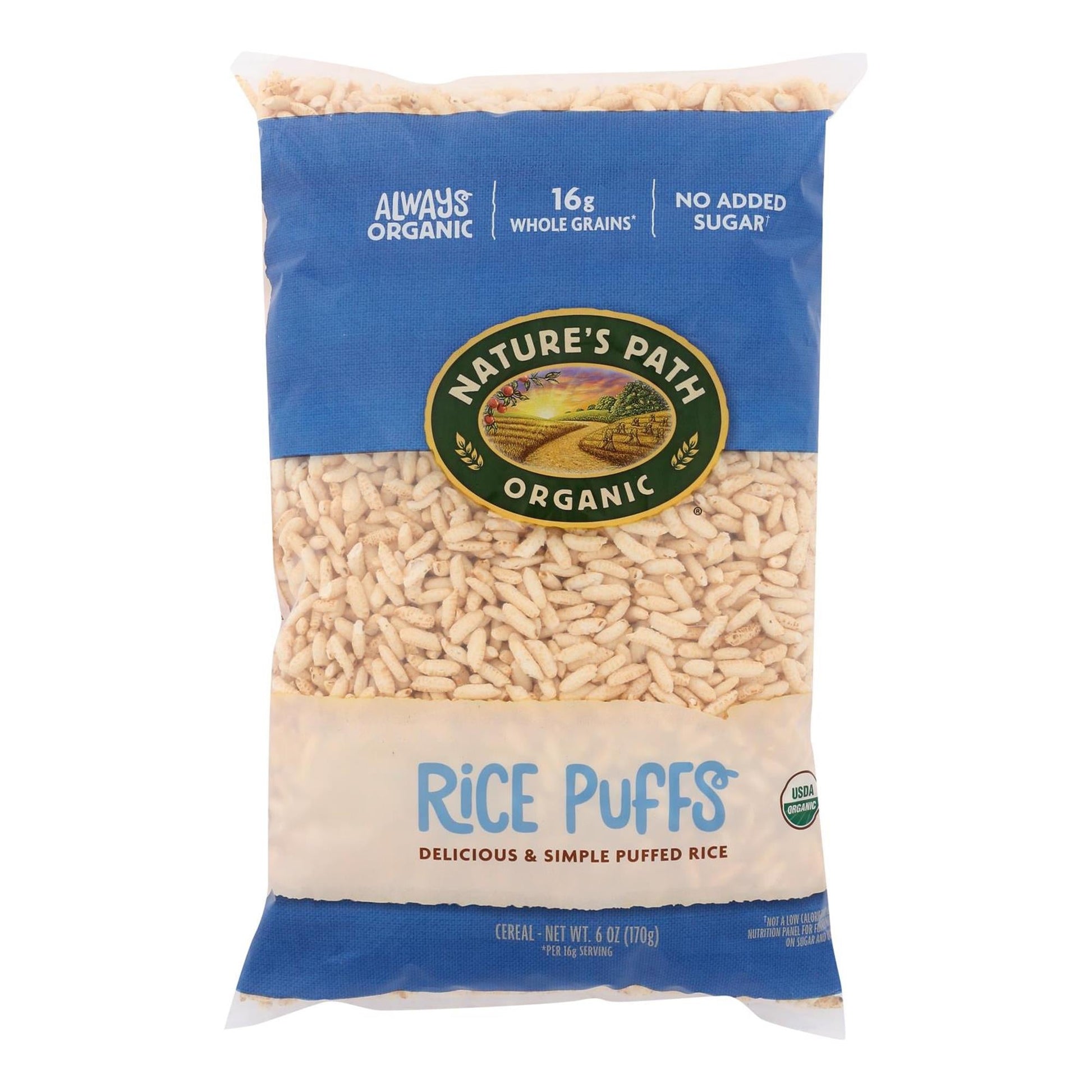 Nature's Path Rice Puffs; 6 Ounces; 12 Per Case - High Mart Wholesale
