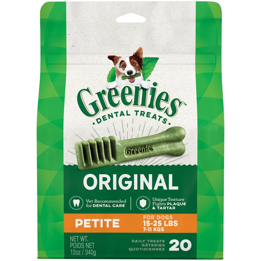 Greenies Dental Chews Petite; 12 Ounces; 6 Per Case - High Mart Wholesale