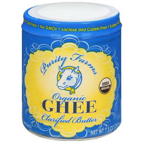 Organic Valley Cropp Cooperative Organic Ghee Clarified Butter 7.5 Ounces; 12 Per Case