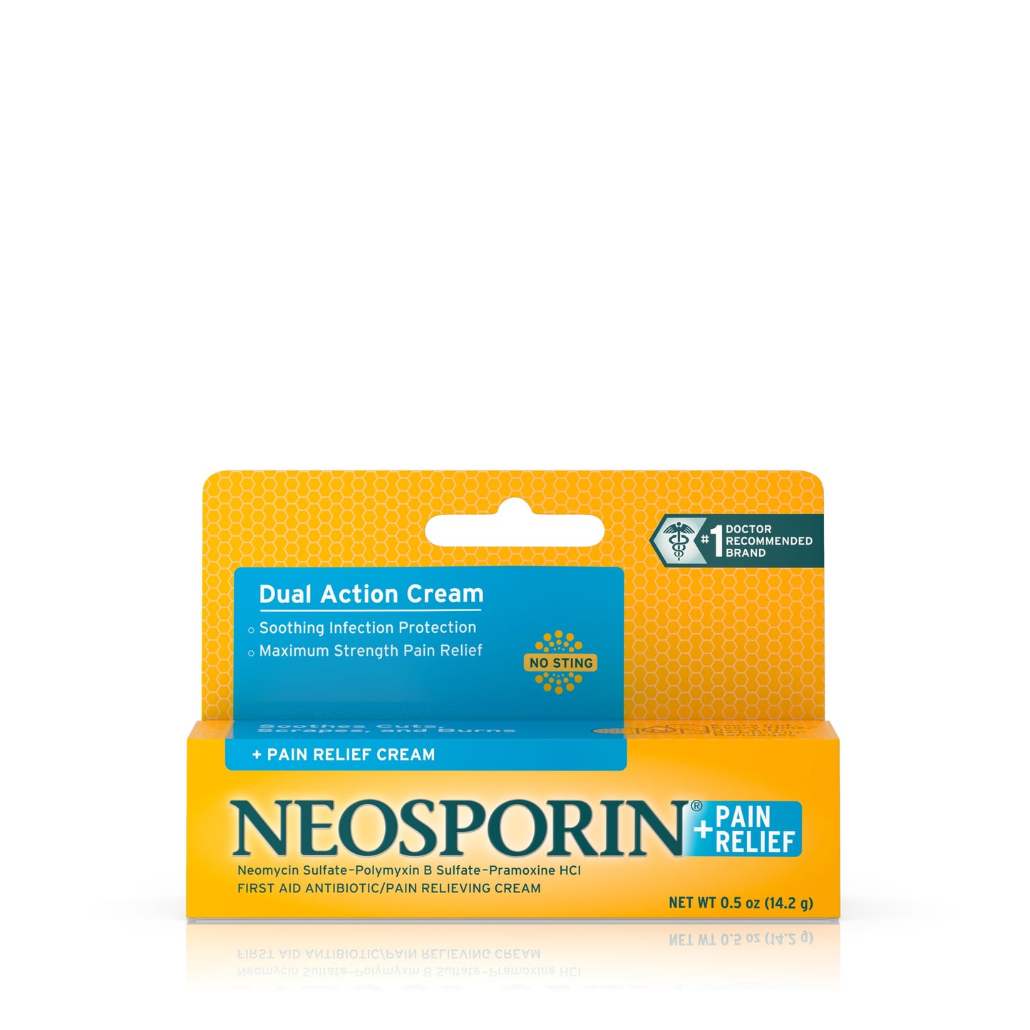 Neosporin Max Strength Plus Cream; 0.5 Ounce; 6 Per Box; 12 Per Case