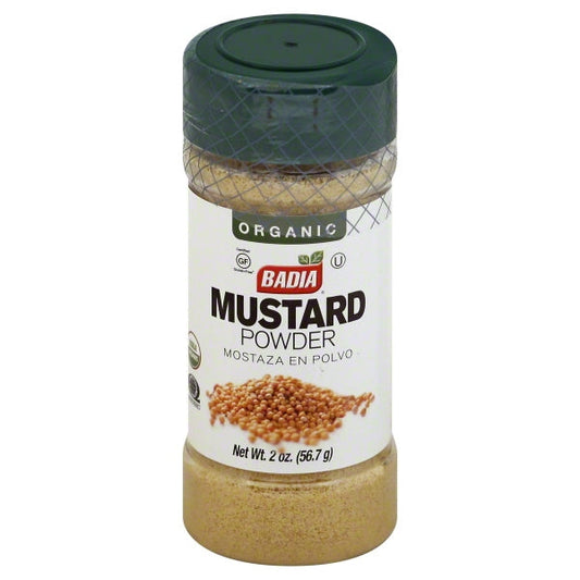 Badia Organic Mustard Powder 20 Oz; 2 Ounces; 8 Per Case