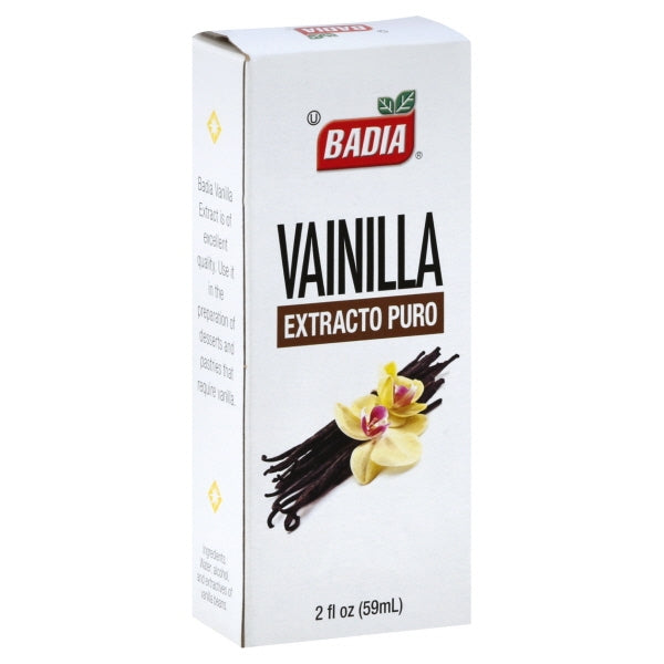 Badia Vanilla Extract; 2 Fluid Ounces; 12 Per Case