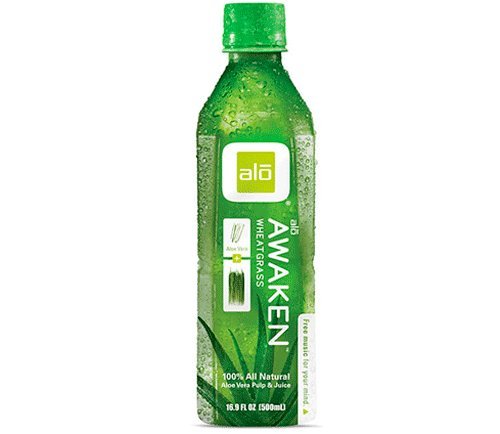 Alo Drink Awaken Aloe & Wheatgrass; 16.9 Fluid Ounces; 12 Per Case - High Mart Wholesale