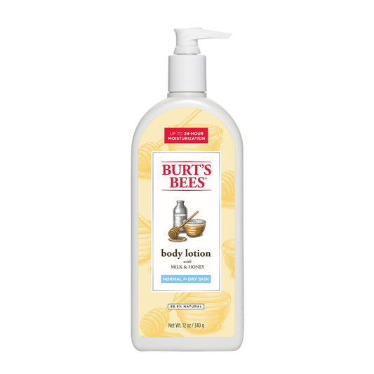Burt's Bees Body Lotion Milk & Honey; 12 Ounces; 3 Per Box; 4 Per Case