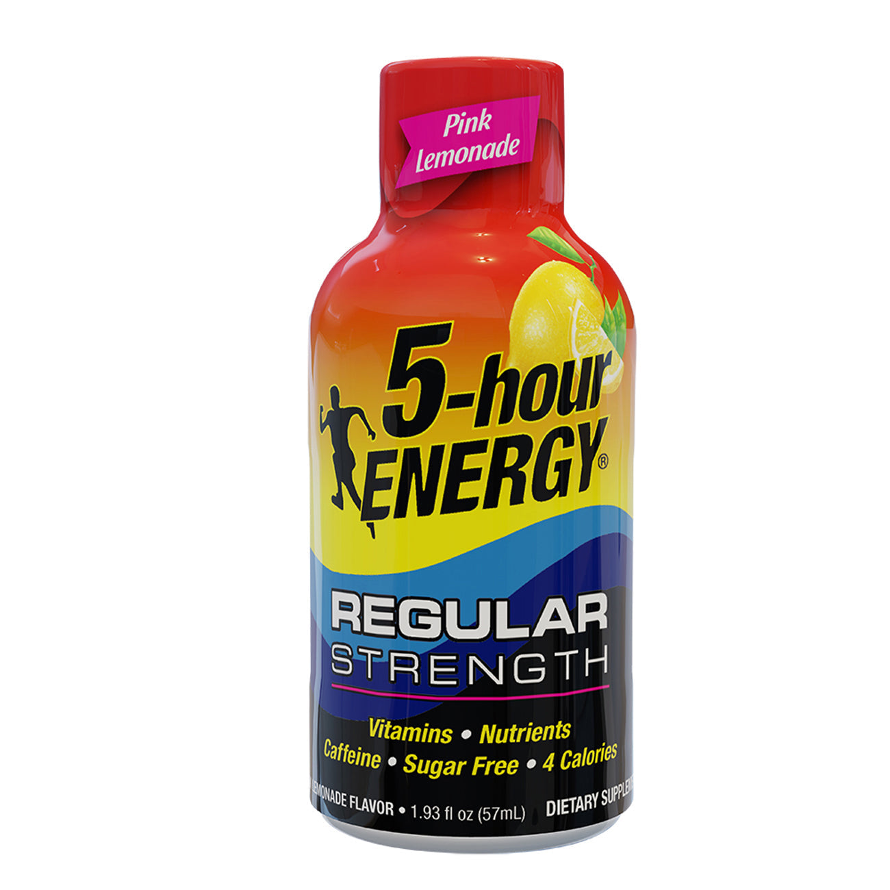 5-Hour Energy Sugar Free Pink Lemonade Energy Shot; 1.93 Fluid Ounces; 12 Per Box; 18 Per Case - High Mart Wholesale