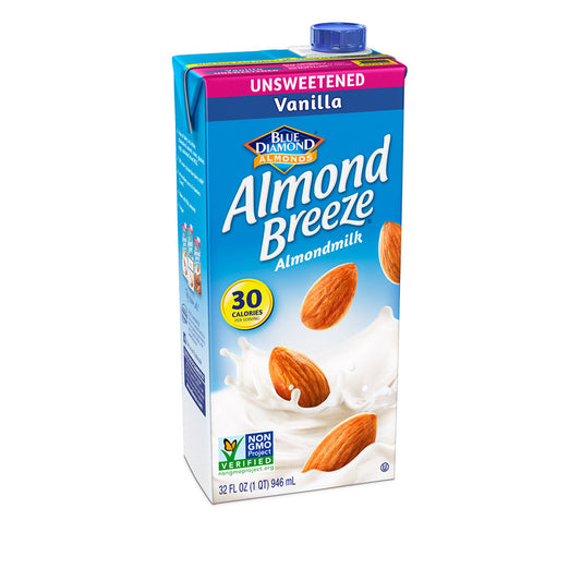 Almond Breeze Vanilla Milk Substitute; 32 Ounce; 12 Per Case - High Mart Wholesale