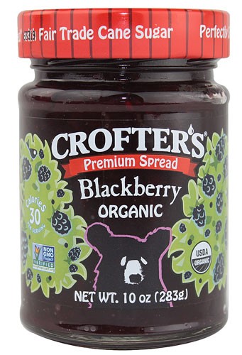 Crofters Organic Spread Premium Blackberry; 10 Ounces; 6 Per Case - High Mart Wholesale