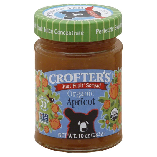 Crofters Organic Spread Fruit Apricot; 10 Ounces; 6 Per Case - High Mart Wholesale